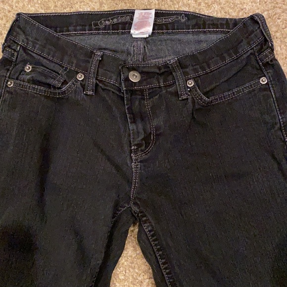 NOBO No Boundaries black juniors jeans size 7 Petite - Picture 5 of 13